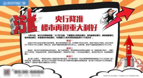 楼市解说海报-采灵感-https://www.cailinggan.com/