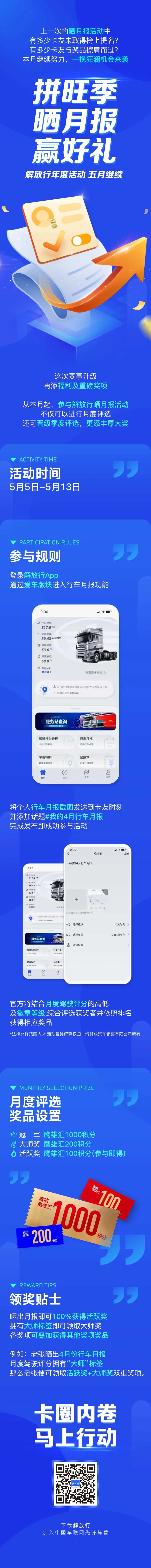 拼旺季晒月报长图-采灵感-cailinggan.com