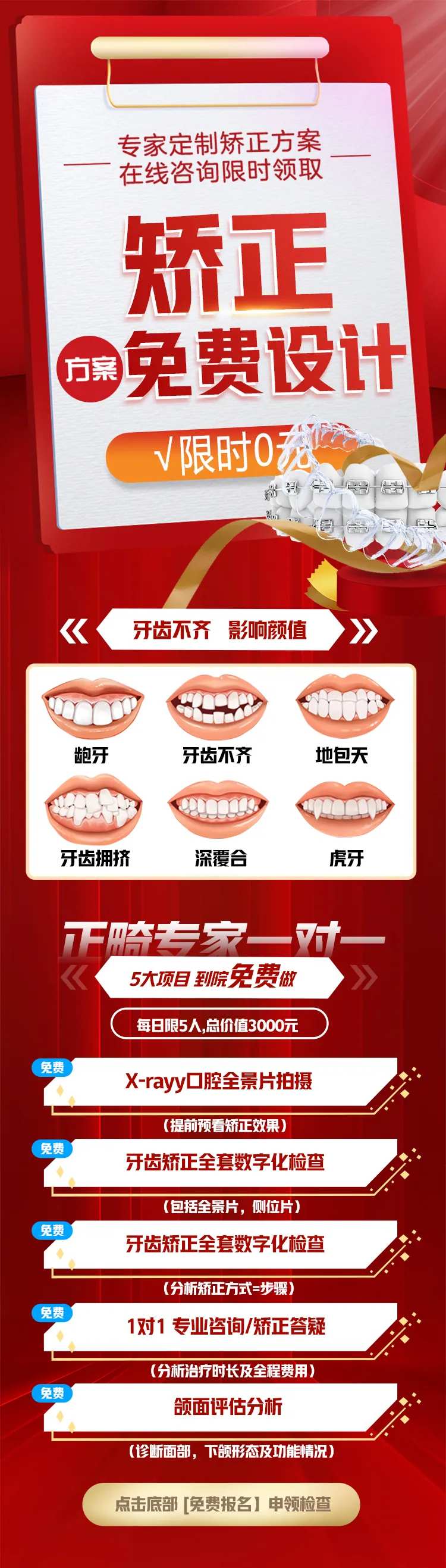 矫正方案免费设计长图-采灵感-cailinggan.com