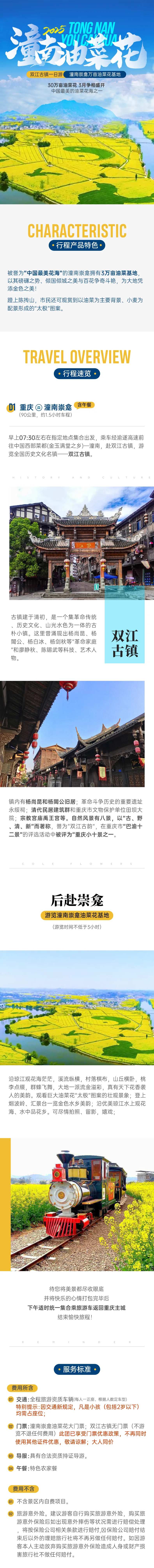油菜花旅游长图海报-采灵感-cailinggan.com