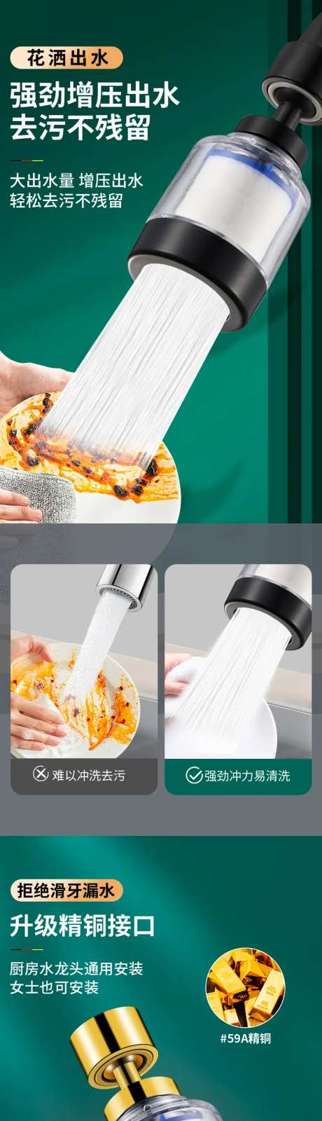 厨房过滤防溅器详情-采灵感-https://www.cailinggan.com/