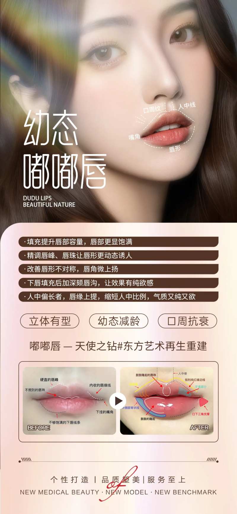 医美嘟嘟唇案例对比-采灵感-cailinggan.com