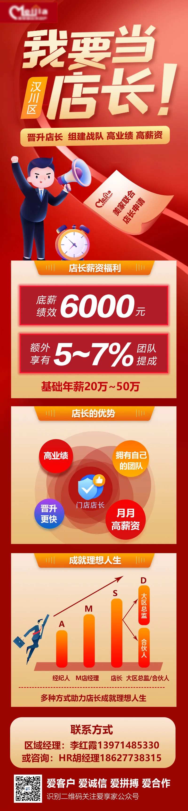 我要当店长招募长图-采灵感-cailinggan.com