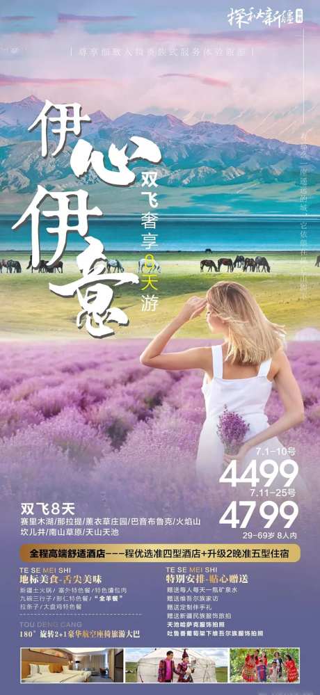 新疆伊心伊意伊犁海报-采灵感-https://www.cailinggan.com/