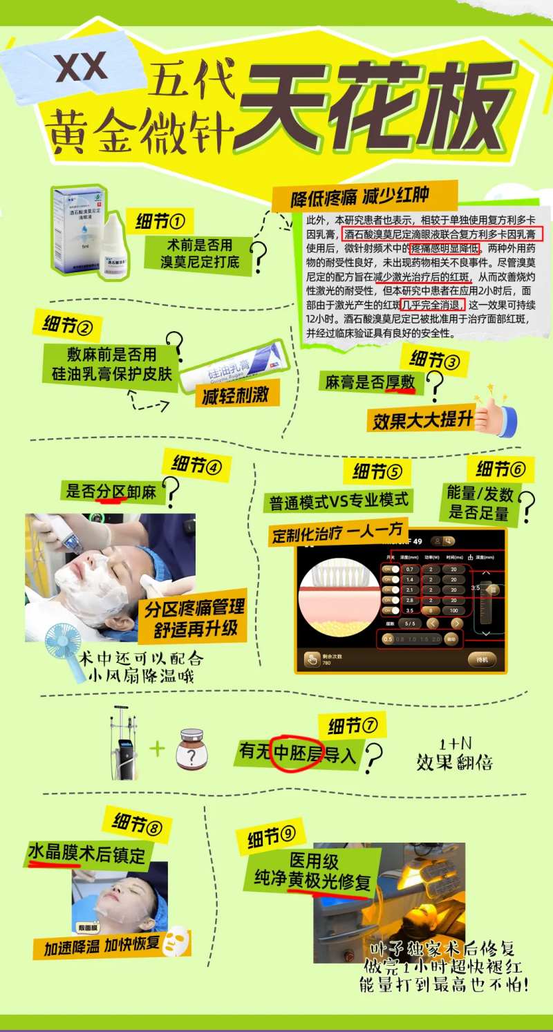 五代黄金微针治疗步骤-采灵感-cailinggan.com