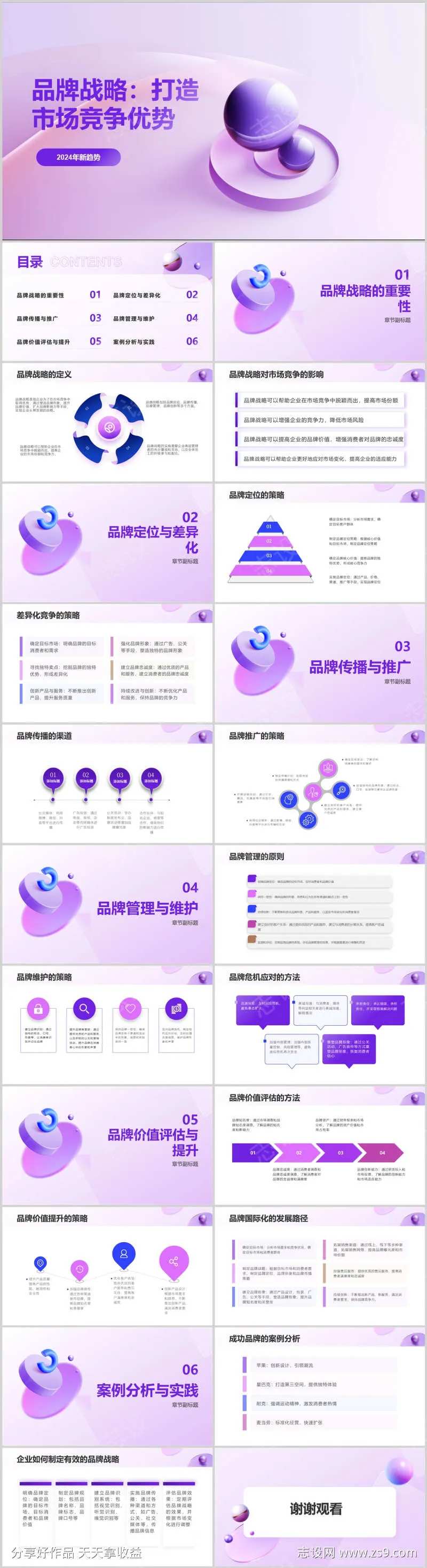 品牌战略打造竞争优势PPT-采灵感-cailinggan.com