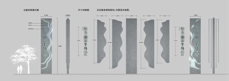 地产户外精神保垒导视-采灵感-cailinggan.com