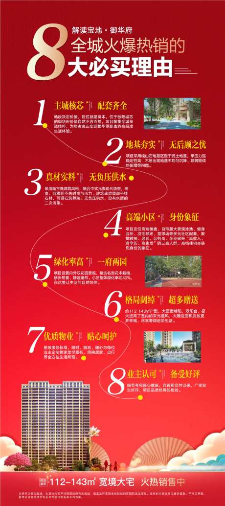 地产8大必买理由展架-采灵感-https://www.cailinggan.com/