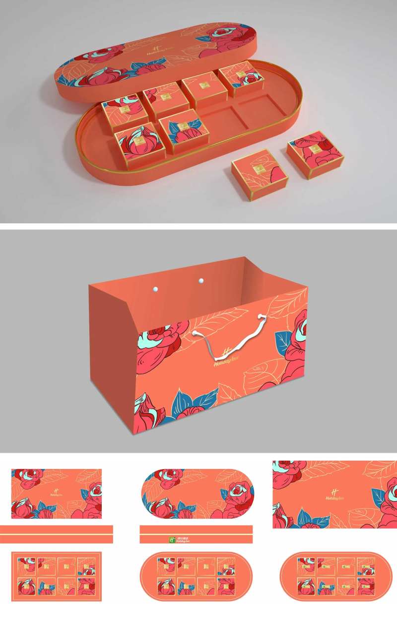 中秋月饼包装设计-采灵感-cailinggan.com