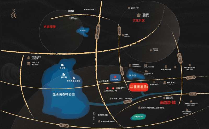 品牌项目区位图-采灵感-cailinggan.com