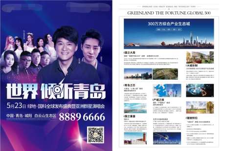 房地产群星演唱会价值点DM宣传单页-采灵感-https://www.cailinggan.com/
