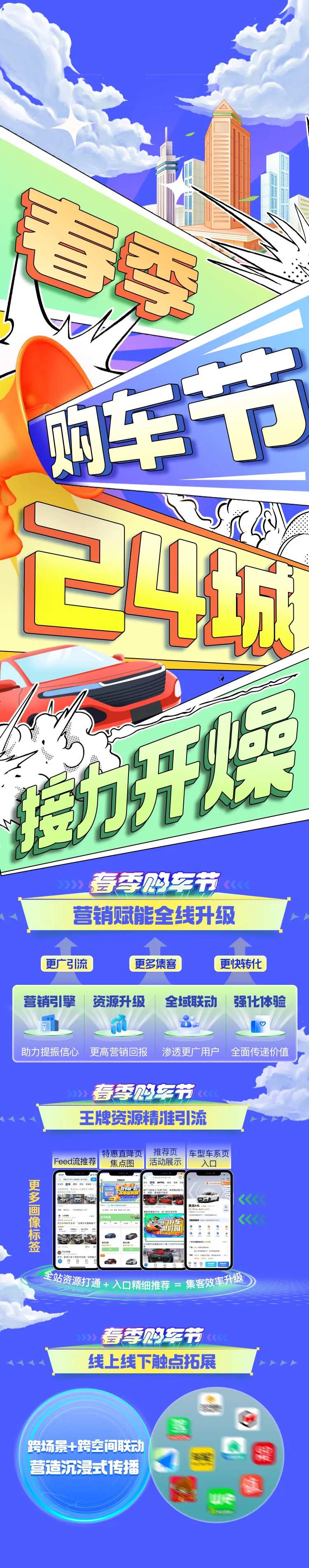 电商购车节线上宣传长图-采灵感-cailinggan.com