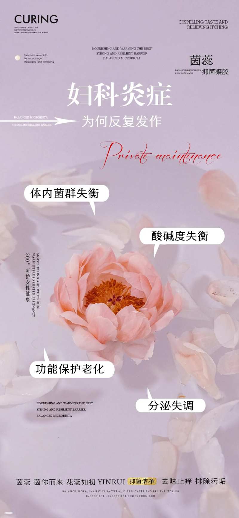 妇科炎症为何反反复复海报-采灵感-cailinggan.com