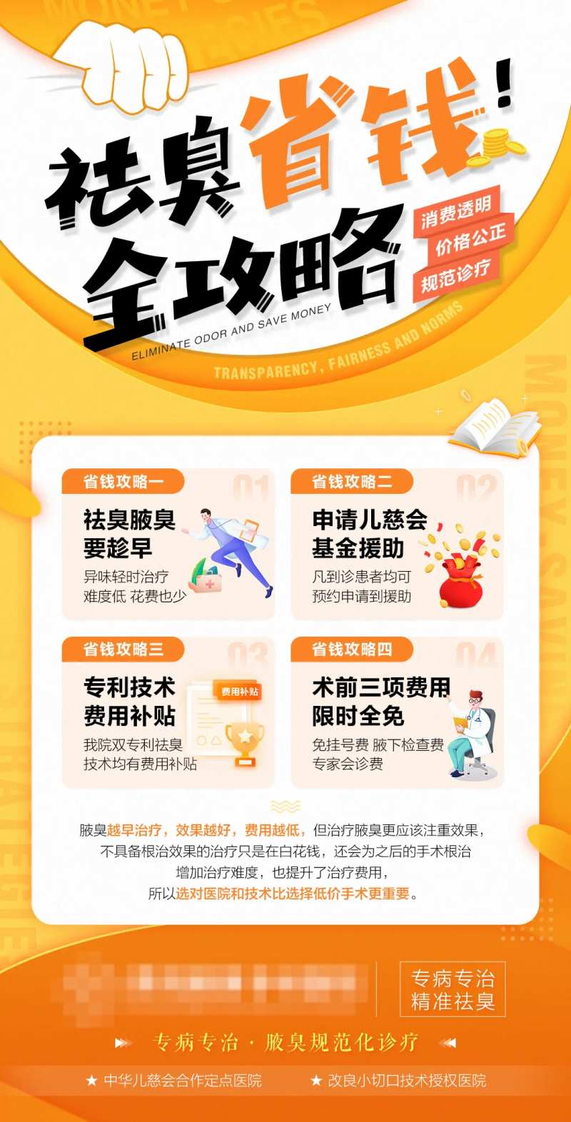 省钱攻略简约海报-采灵感-cailinggan.com