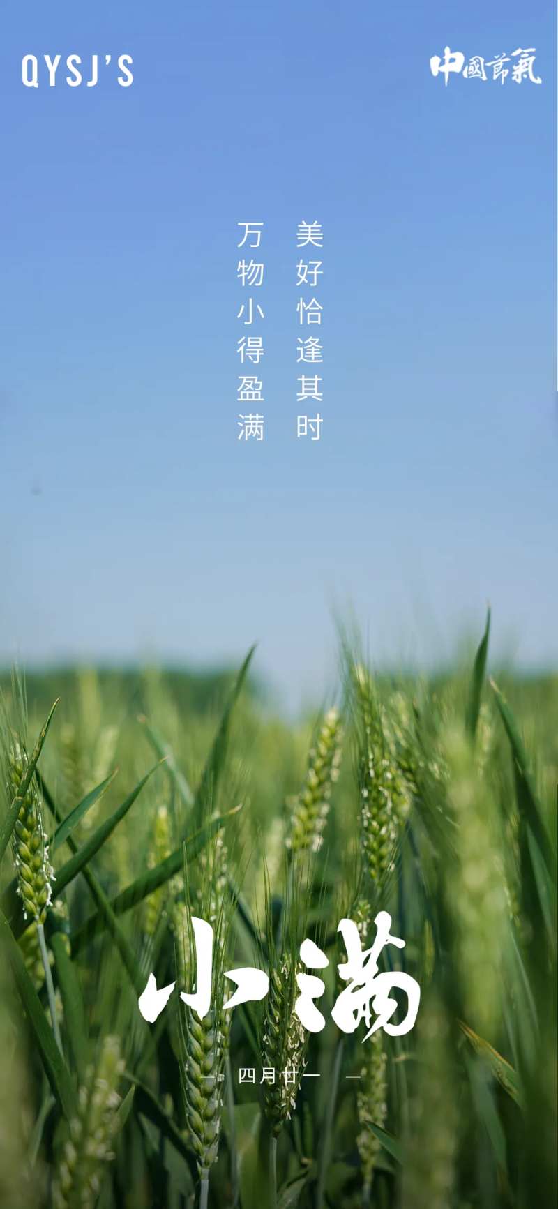 小满海报                                                                                                                                                                                                    -采灵感-cailinggan.com