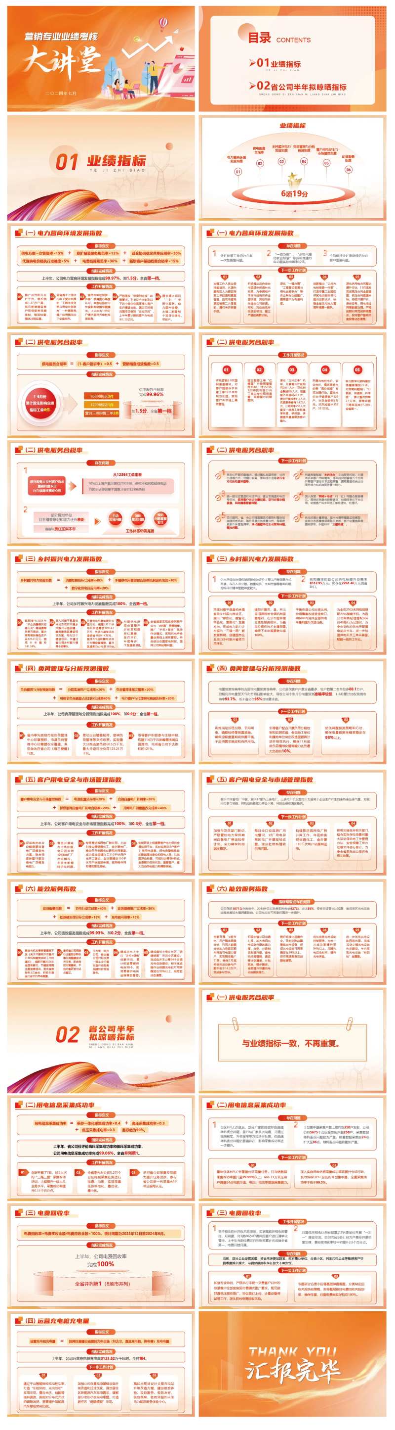 红橙色创意大讲堂PPT-采灵感-cailinggan.com
