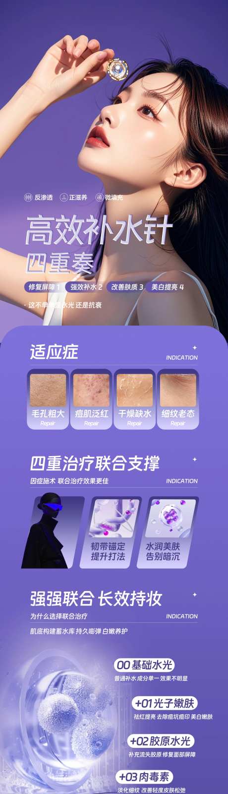 高效水光搭配方案海报-采灵感-https://www.cailinggan.com/