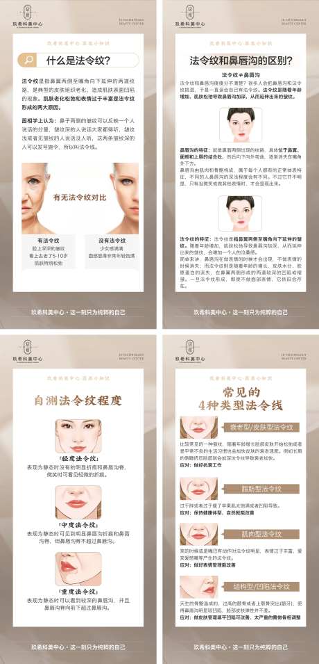 医美法令纹科普小知识海报-采灵感-https://www.cailinggan.com/