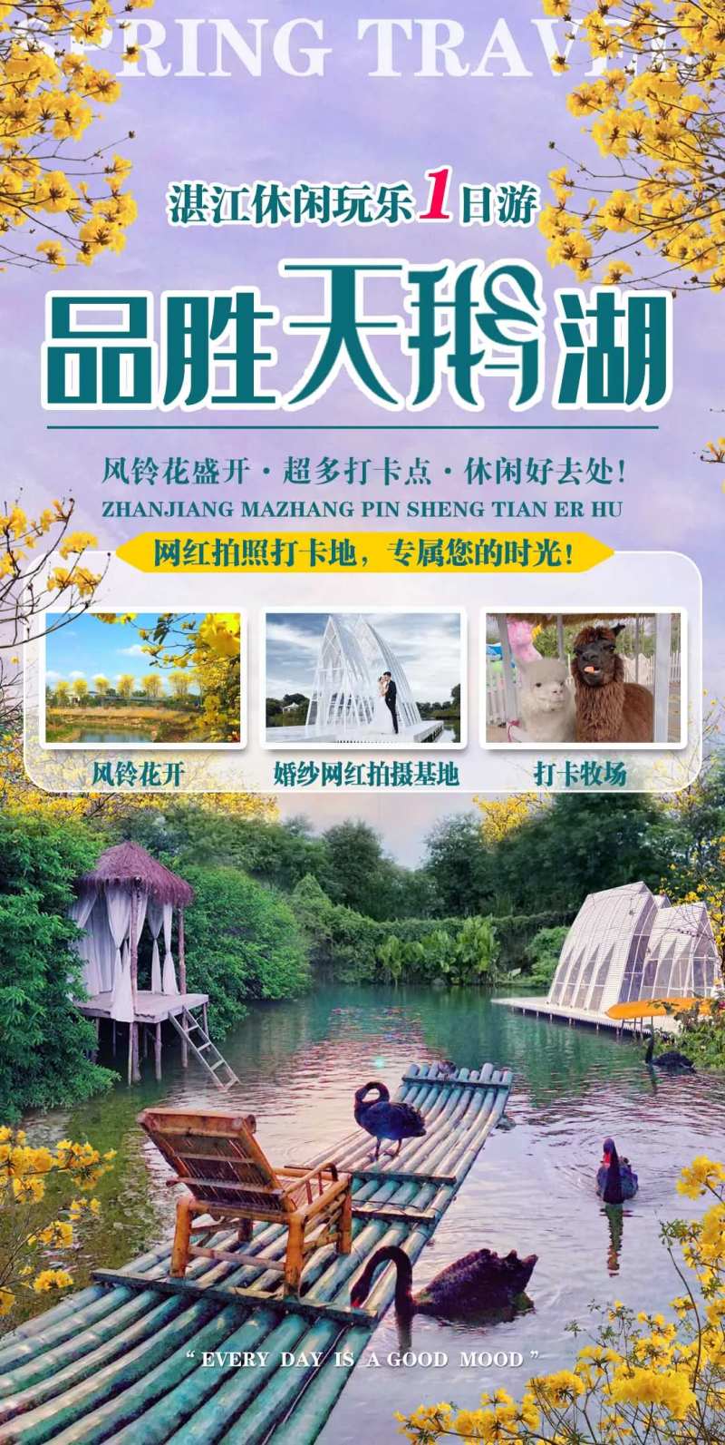 湛江品胜天鹅湖一日游-采灵感-cailinggan.com