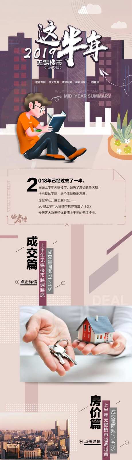 楼市半年度总结长图-采灵感-https://www.cailinggan.com/