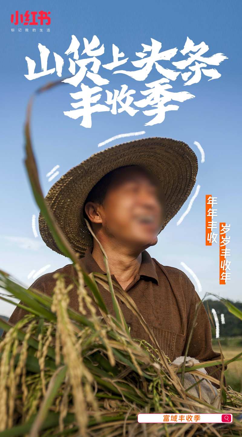 秋天丰收节海报-采灵感-cailinggan.com