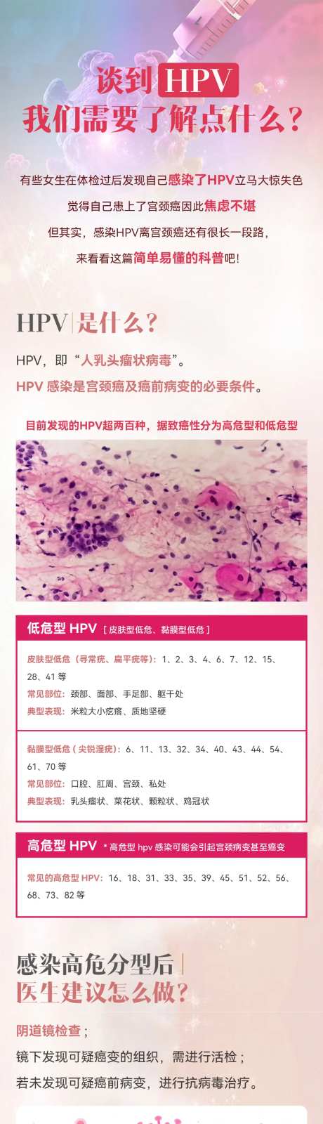 HPV病毒长图海报-采灵感-https://www.cailinggan.com/