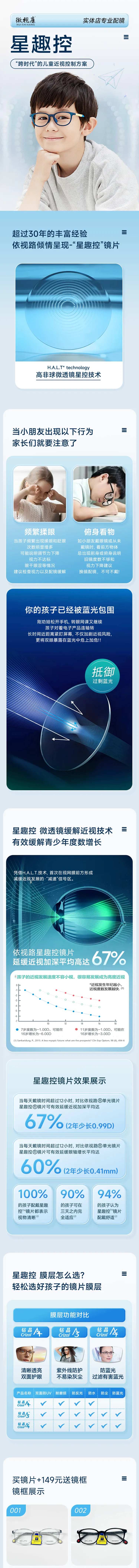 学生眼镜配镜详情页-采灵感-cailinggan.com