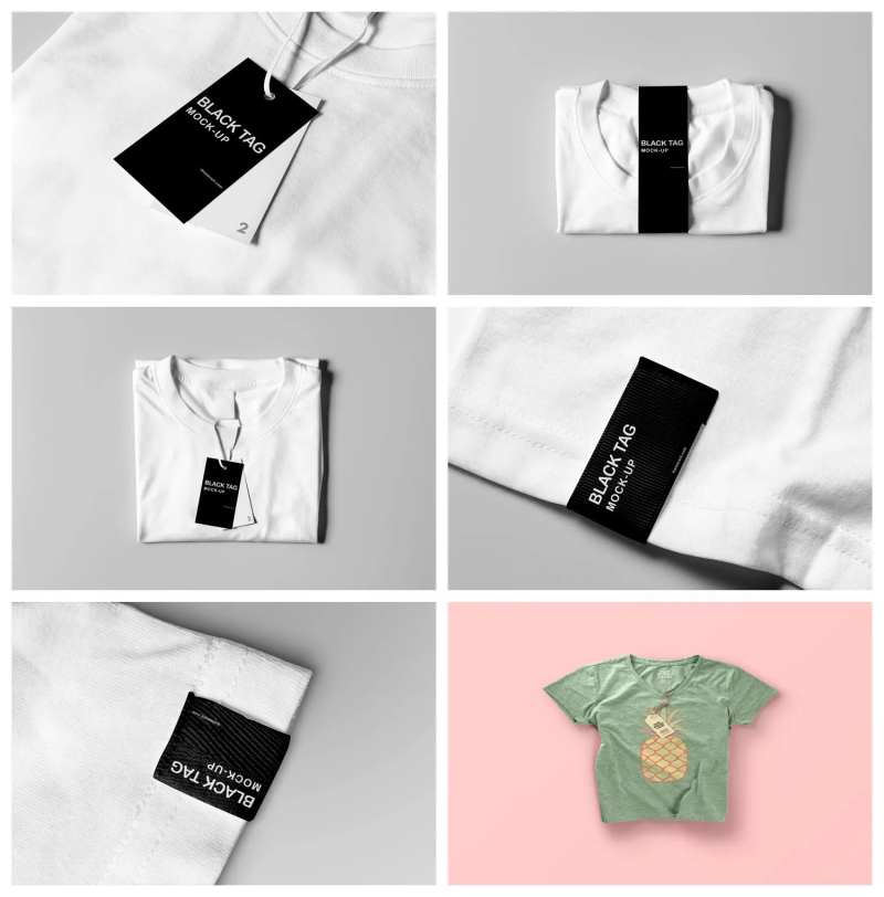 服饰吊牌标签样机-采灵感-cailinggan.com