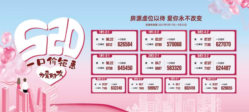520特价房海报展板-采灵感-cailinggan.com