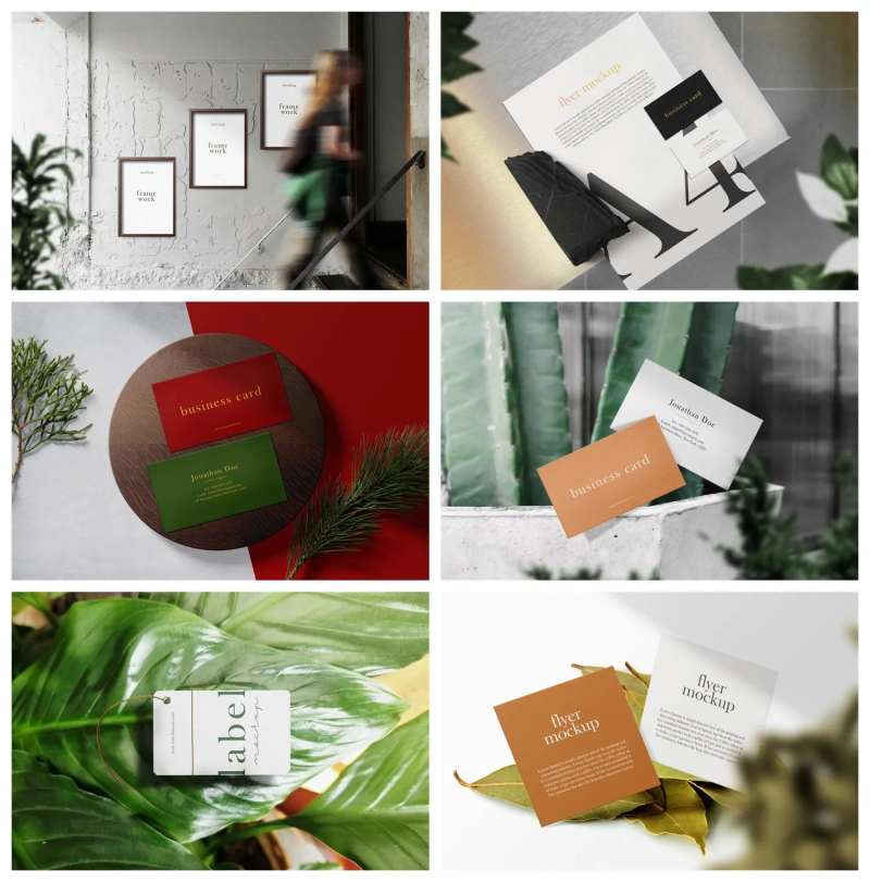 信纸宣传册册子信封样机-采灵感-cailinggan.com