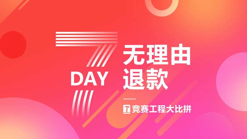 7天无理由退款海报展板-采灵感-cailinggan.com