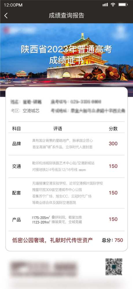 星皓锦樾高考成绩创意海报-采灵感-https://www.cailinggan.com/