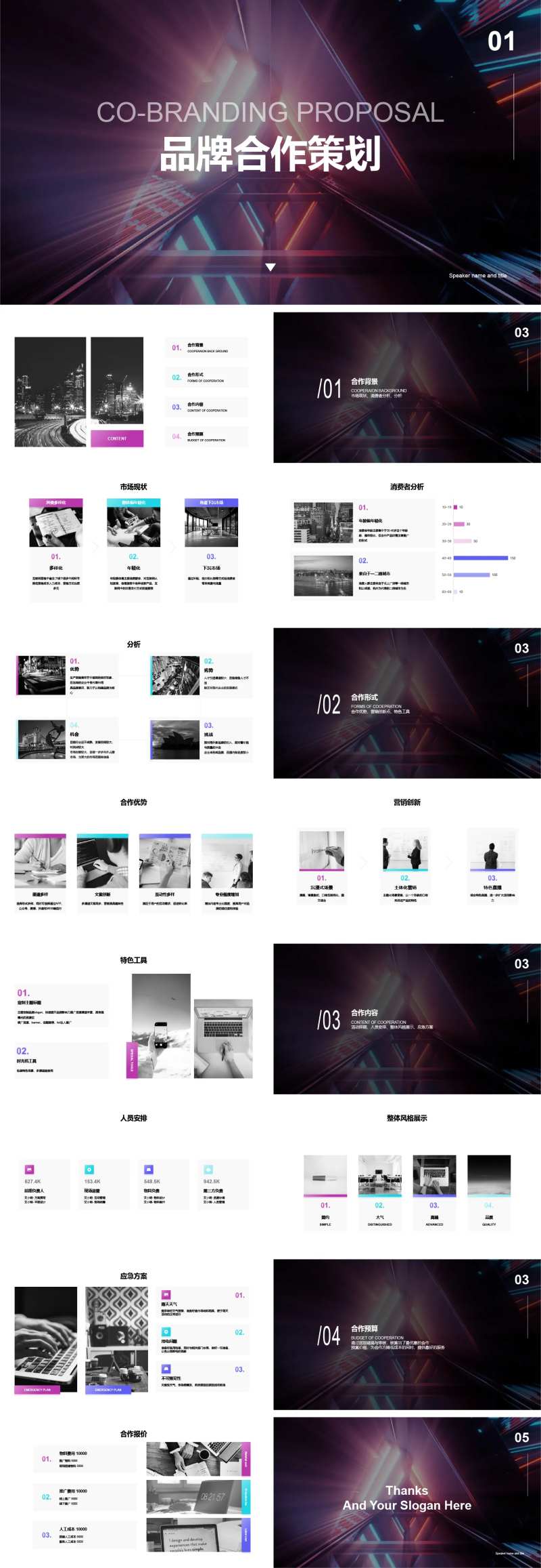 品牌合作策划PPT-采灵感-cailinggan.com