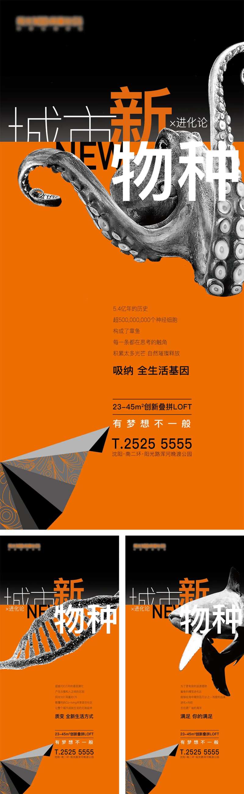 公寓海报-采灵感-cailinggan.com