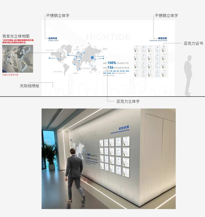 企业展厅文化墙-采灵感-cailinggan.com