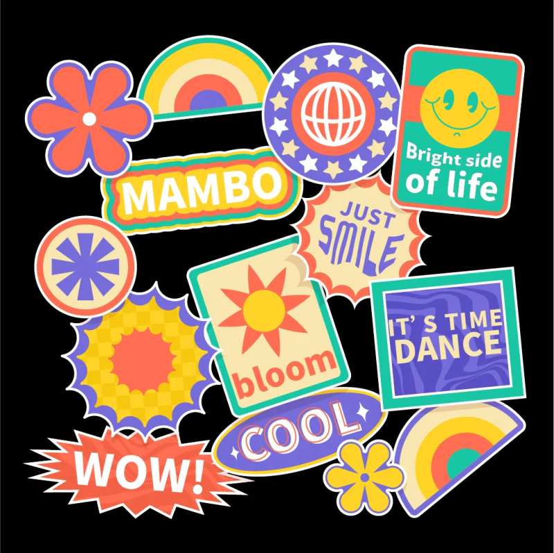 酸性贴纸手举牌拍照板-采灵感-cailinggan.com