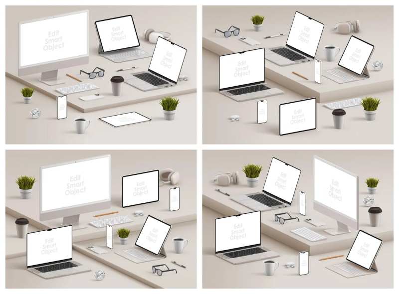 UI电脑计算机界面手机壳样机-采灵感-cailinggan.com