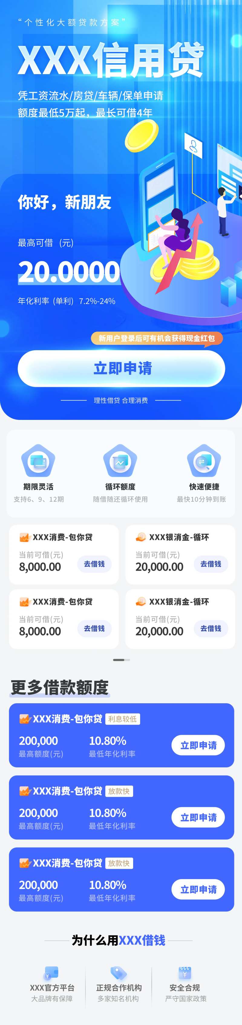 理财信用贷款产品长图-采灵感-cailinggan.com
