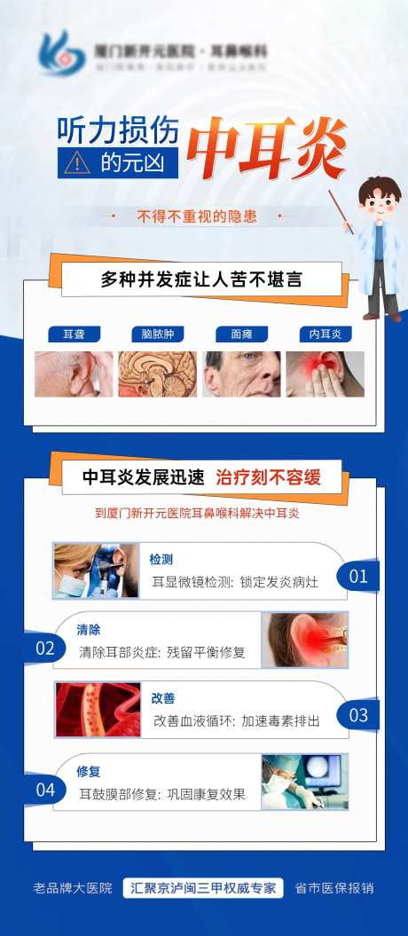 耳鼻喉科中耳炎-采灵感-https://www.cailinggan.com/