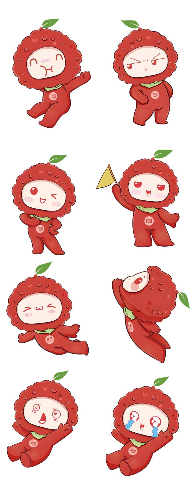 荔枝IP卡通人物设计-采灵感-cailinggan.com