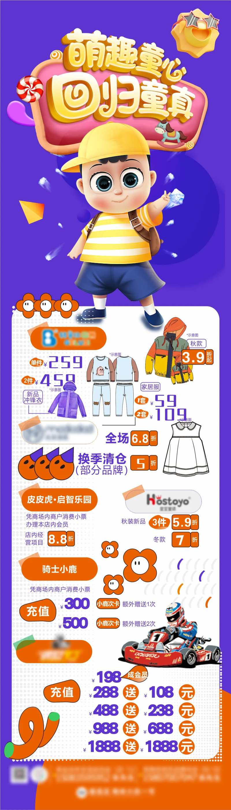 儿童服饰业态海报-采灵感-cailinggan.com