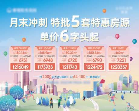 月末冲刺房源展板-采灵感-https://www.cailinggan.com/