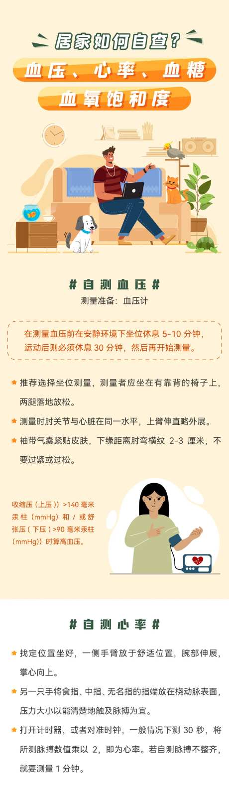 居家如何自查长图-采灵感-https://www.cailinggan.com/