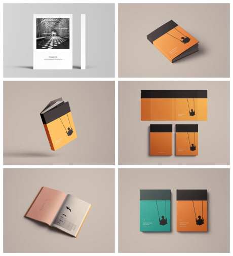 书籍课本杂志样机-采灵感-https://www.cailinggan.com/