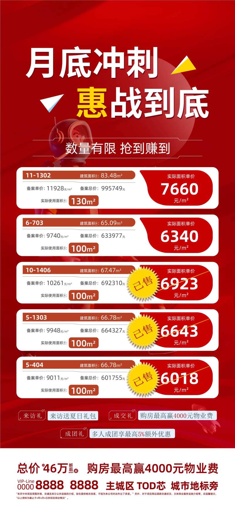 月底冲刺海报-采灵感-cailinggan.com