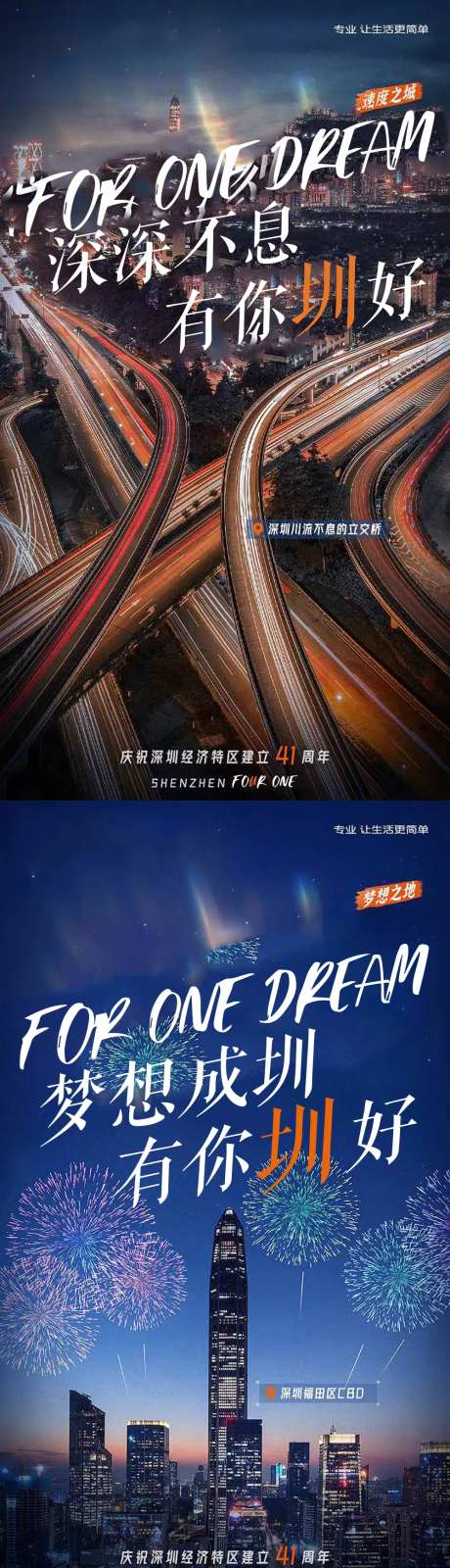 深圳特区城市建设海报-采灵感-https://www.cailinggan.com/