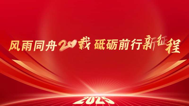 2025风雨同舟砥砺前行活动背景板-采灵感-cailinggan.com