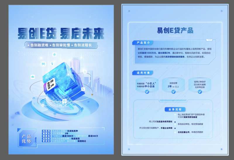 银行金融DM宣传单页-采灵感-cailinggan.com