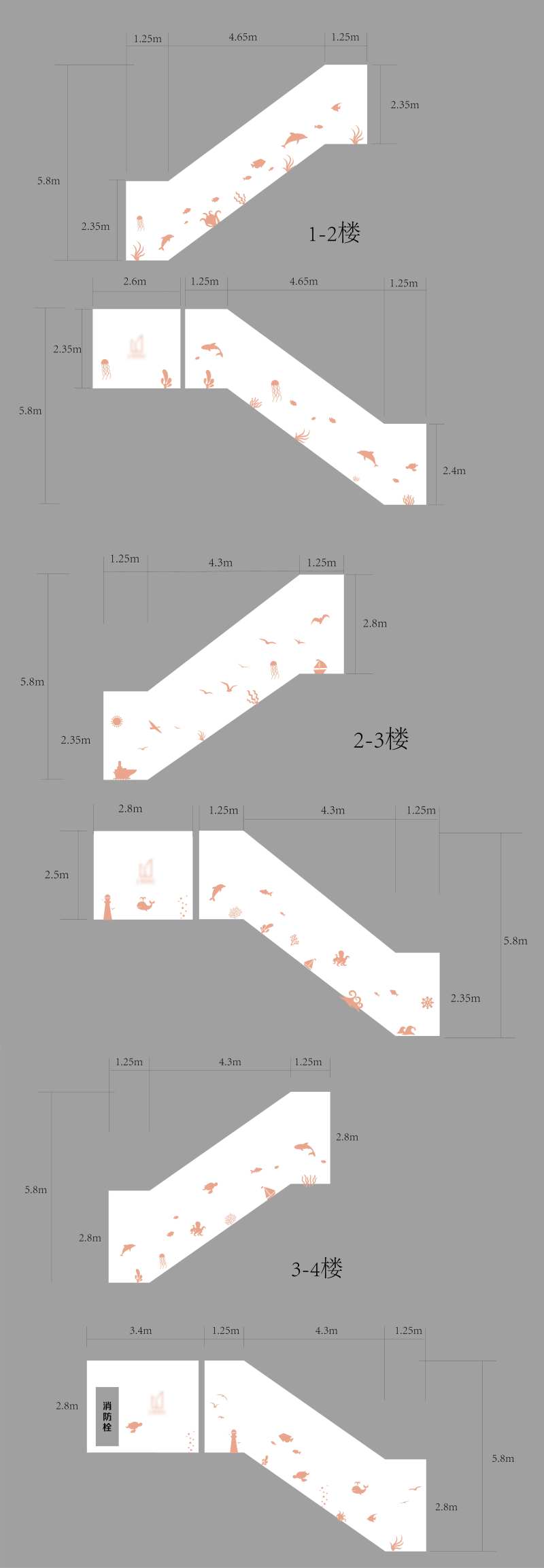 楼梯 看楼通道-采灵感-cailinggan.com