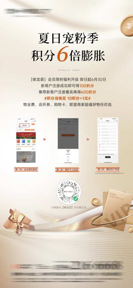 积分礼品礼盒海报 -采灵感-https://www.cailinggan.com/